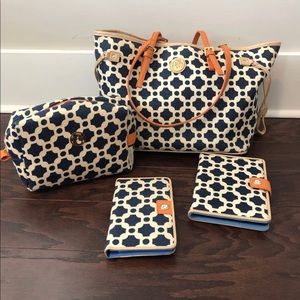 SPARTINA 449 JETSETTER TOTE SET